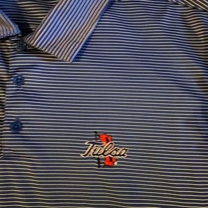 University of Tulsa golf shirt
